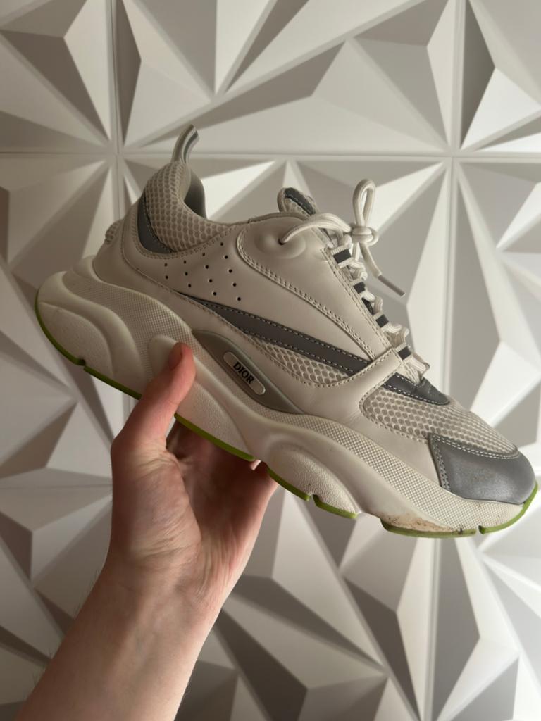 Dior B22, Wit, Ophalen of Verzenden, Sneakers of Gympen, Zo goed als nieuw
