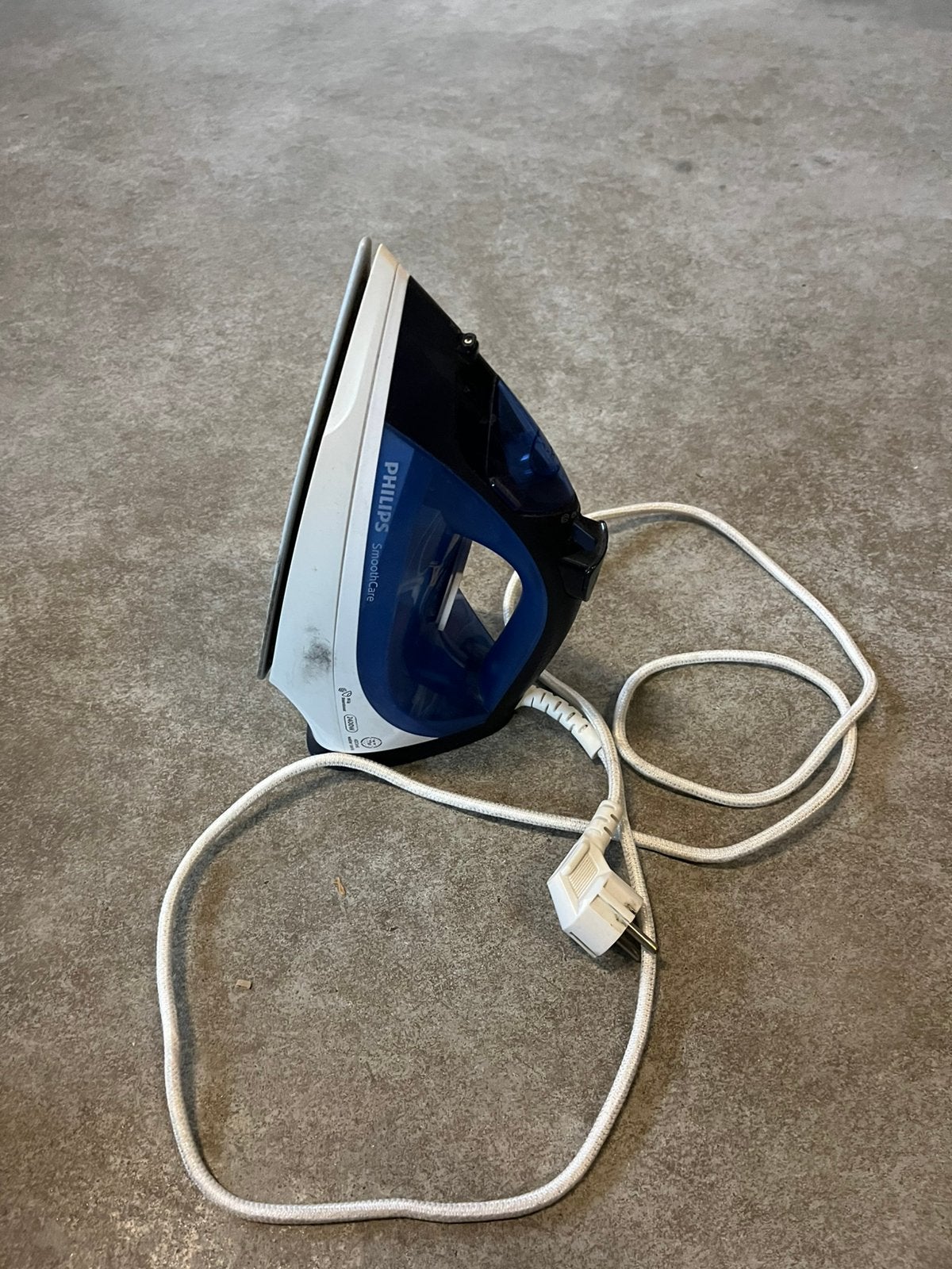 Strijkijzer “Smooth Care Philips”, Ophalen of Verzenden, Gebruikt, Strijkijzer met snoer