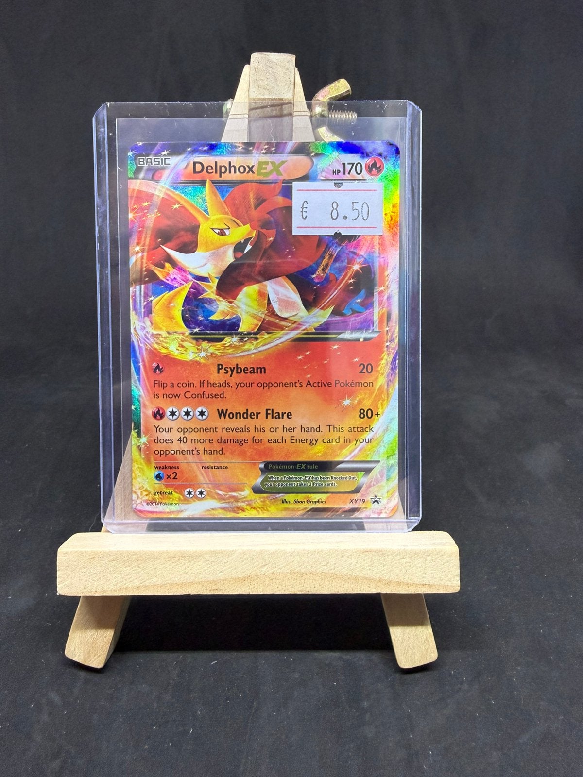 Delphox ex xy19 nm/nm, Ophalen of Verzenden, Zo goed als nieuw