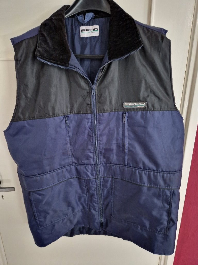 SPRO Heren bodywarmer, Onbekend, Blauw, Overige maten, Ophalen of Verzenden