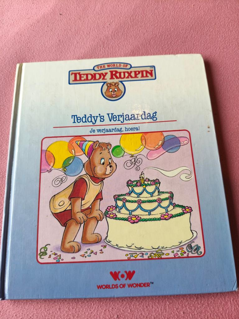 Teddy Ruxpin boekje, Ophalen of Verzenden, Zo goed als nieuw