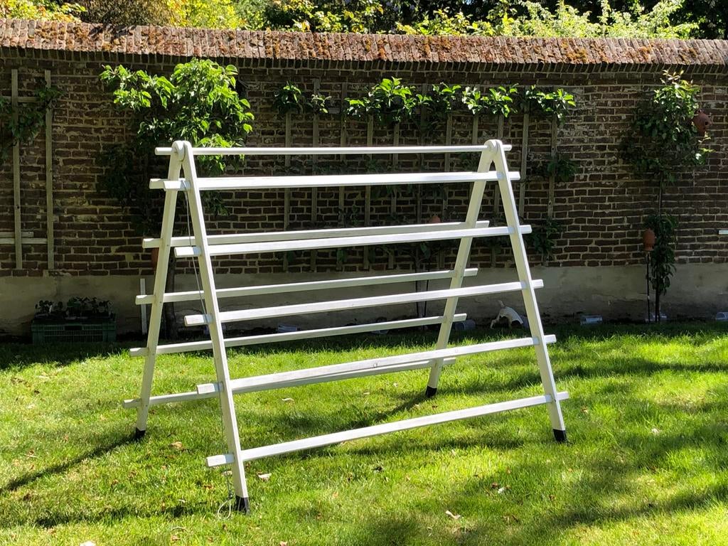 Ouderwets houten droogrek (ingeklapt 200x170x12 cms), Kinderen en Baby's, Ophalen, Gebruikt, Hout