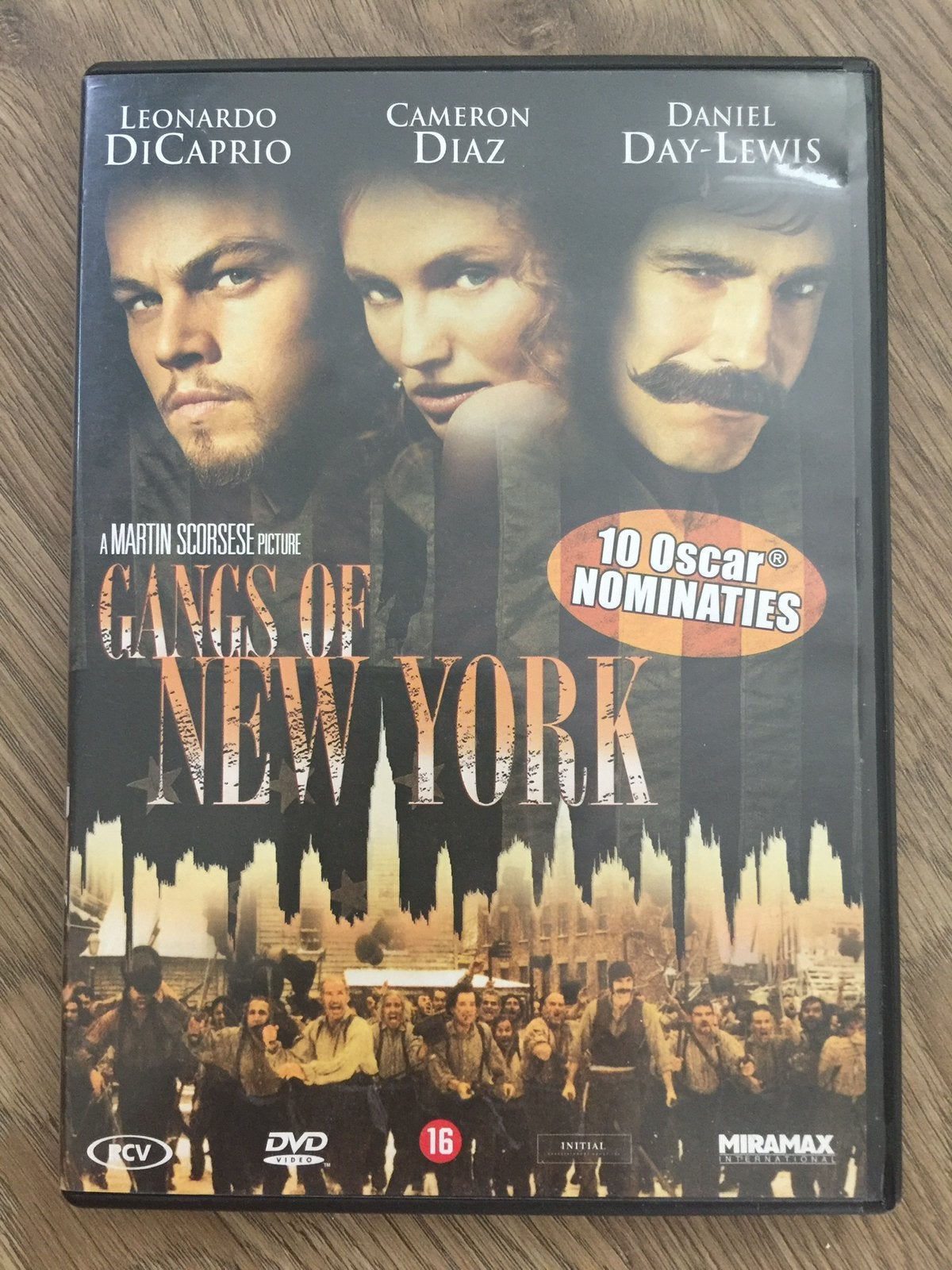 DVD Gangs of New York, Vanaf 16 jaar, Ophalen of Verzenden, Gebruikt, Actiethriller