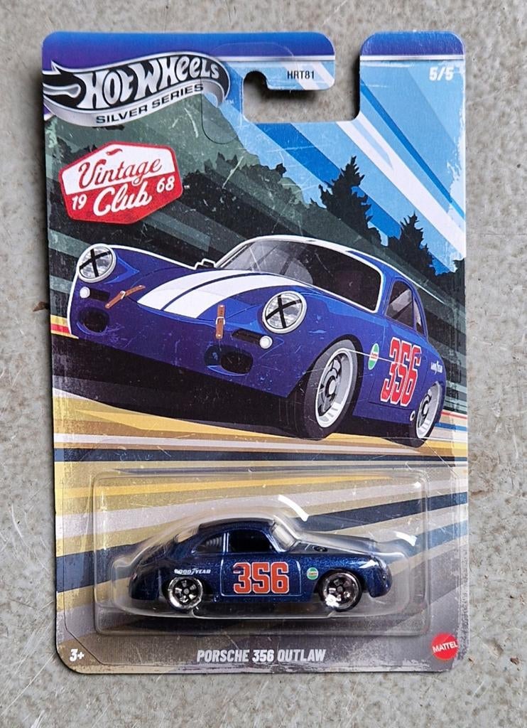 Hot wheels porsche 356 outlaw vintage club, Ophalen of Verzenden, Nieuw, Auto