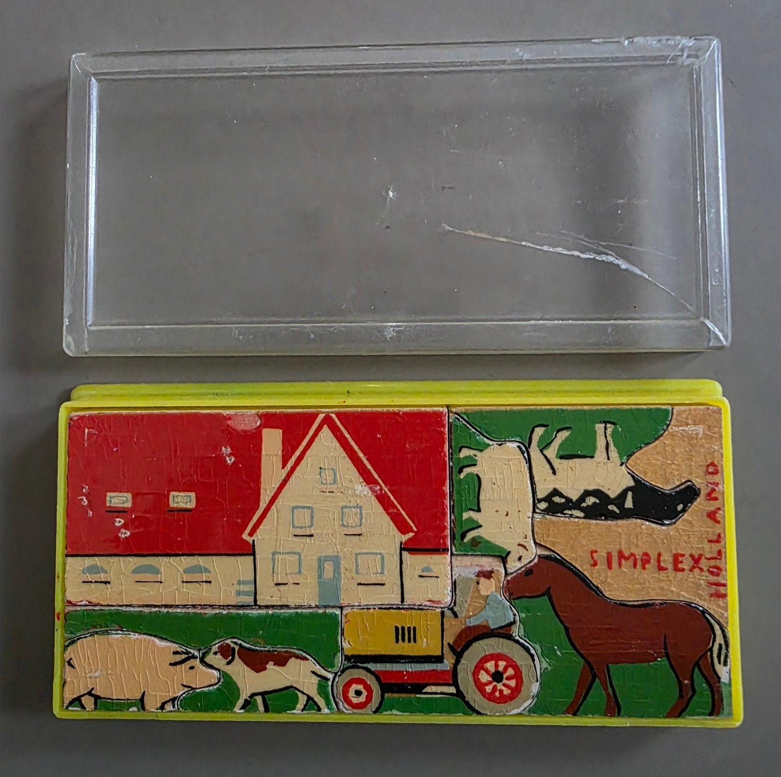137) VINTAGE PUZZLE-TJE SIMPLEX HOLLAND, Verzenden