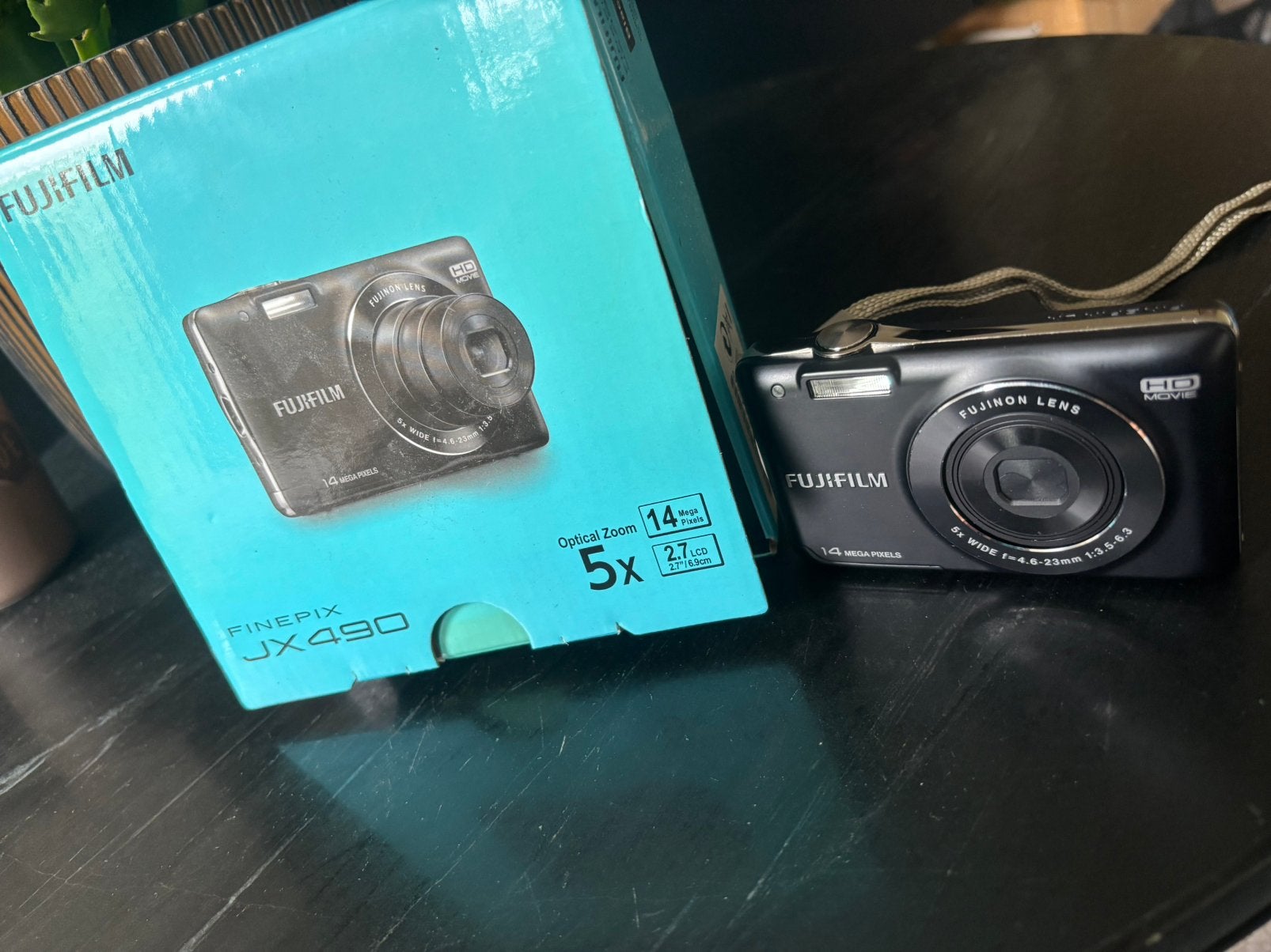 Fujifilm FinePix JX490 digitale compactcamera, Audio, Tv en Foto, Ophalen of Verzenden, Zo goed als nieuw, 8 keer of meer