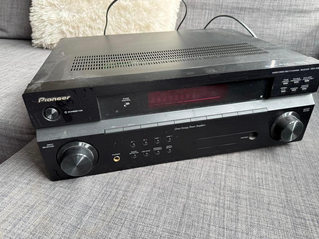 Pioneer VSX-418 Audio/Video Multi-Channel Receiver, Audio, Tv en Foto, Versterkers en Receivers, Gebruikt, 5.1, 60 tot 120 watt