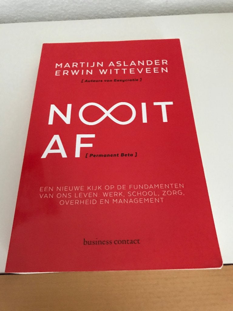 Nooit af (Permanent Beta) Martijn Aslander - Erwin Witteveen, Boeken, Ophalen, Zo goed als nieuw, Martijn Aslander