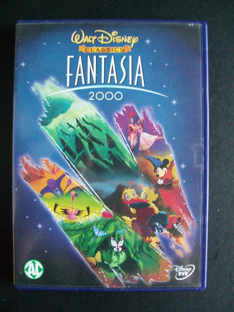 Walt Disney Classics Fantasia 2000 in nieuwstaat, Cd's en Dvd's, Tekenfilm, Verzenden, Nederlands, Zo goed als nieuw