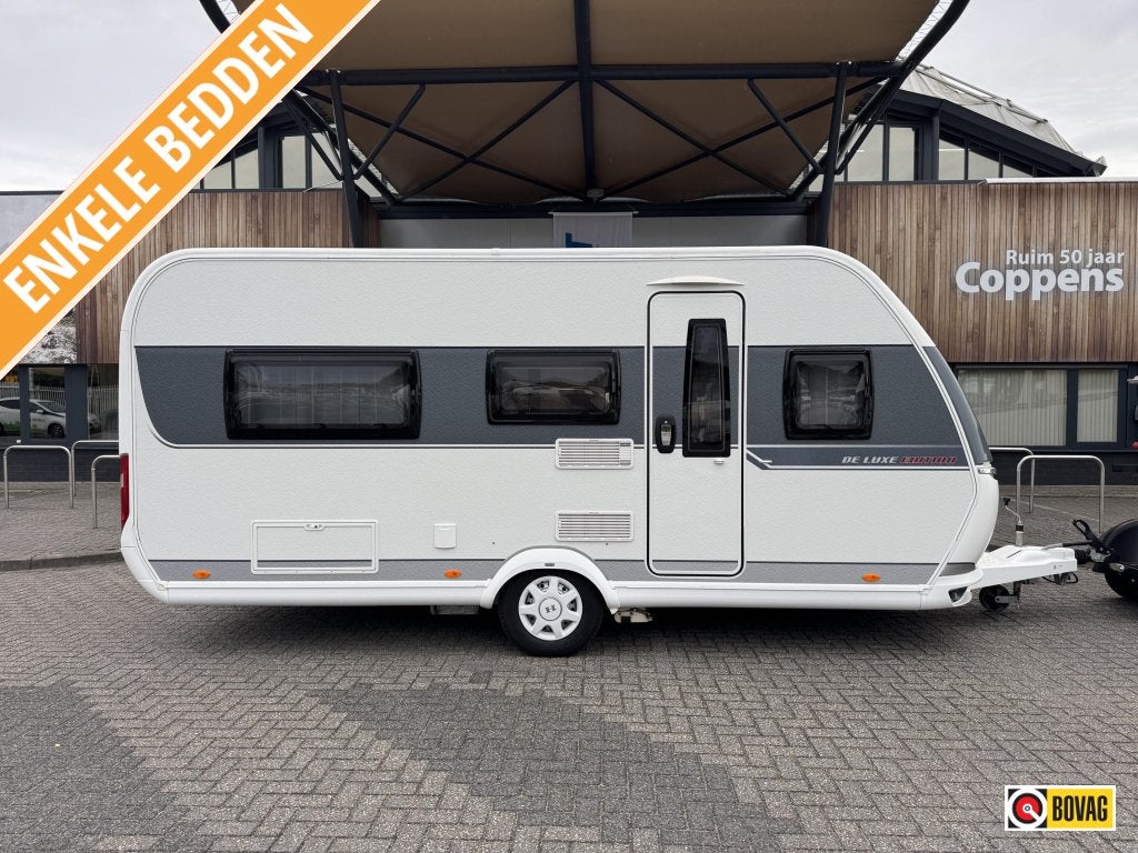 Hobby De Luxe Edition 460 LU 2017 MOVER + TENT!!!, Standaardzit, Hobby, Schokbreker, Overige typen