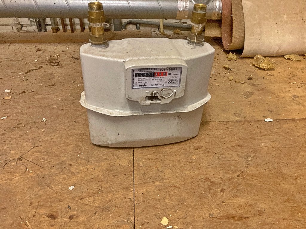 Gasmeter (tussenmeter), Ophalen, Gebruikt, Overige meters