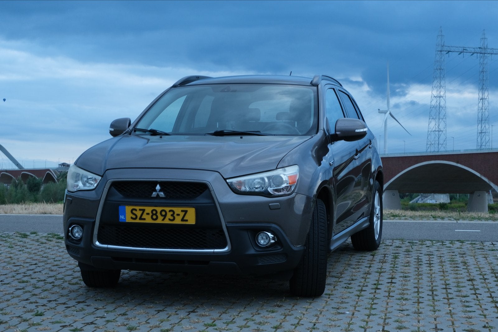 Mitsubishi ASX 1.6 2011 Bruin, Voorwielaandrijving, Euro 5, Stof, 4 cilinders