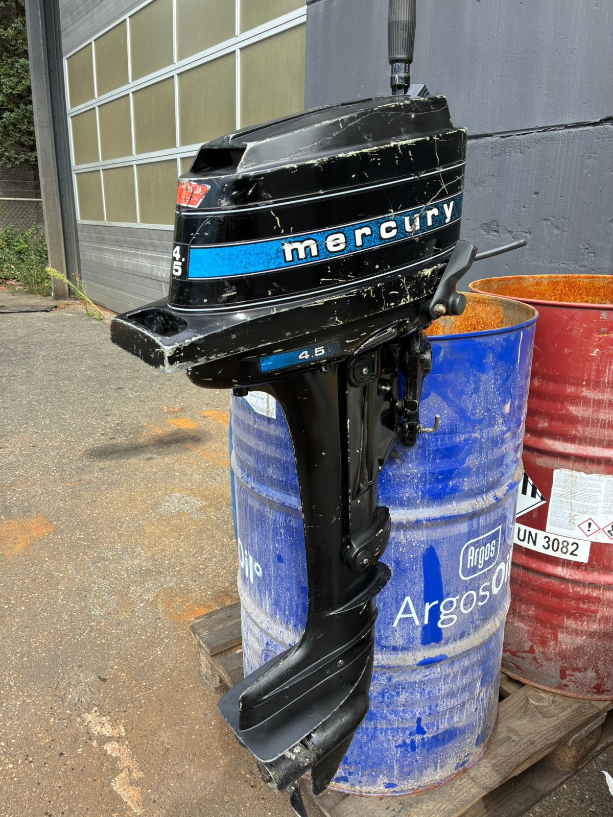 Mercury 4.5pk langstaart, Watersport en Boten, Ophalen of Verzenden, Gebruikt, Motor en Techniek, Motorboot