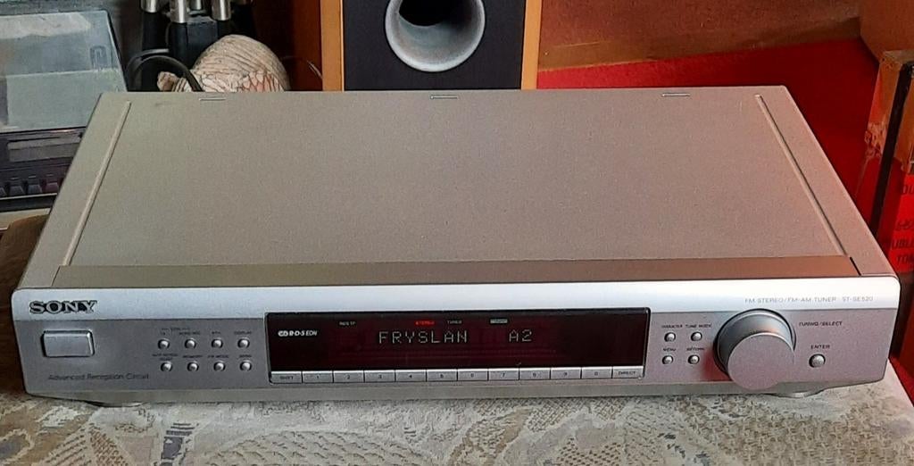Te koop Sony st-se520 tuner met rds ✅️, Ophalen