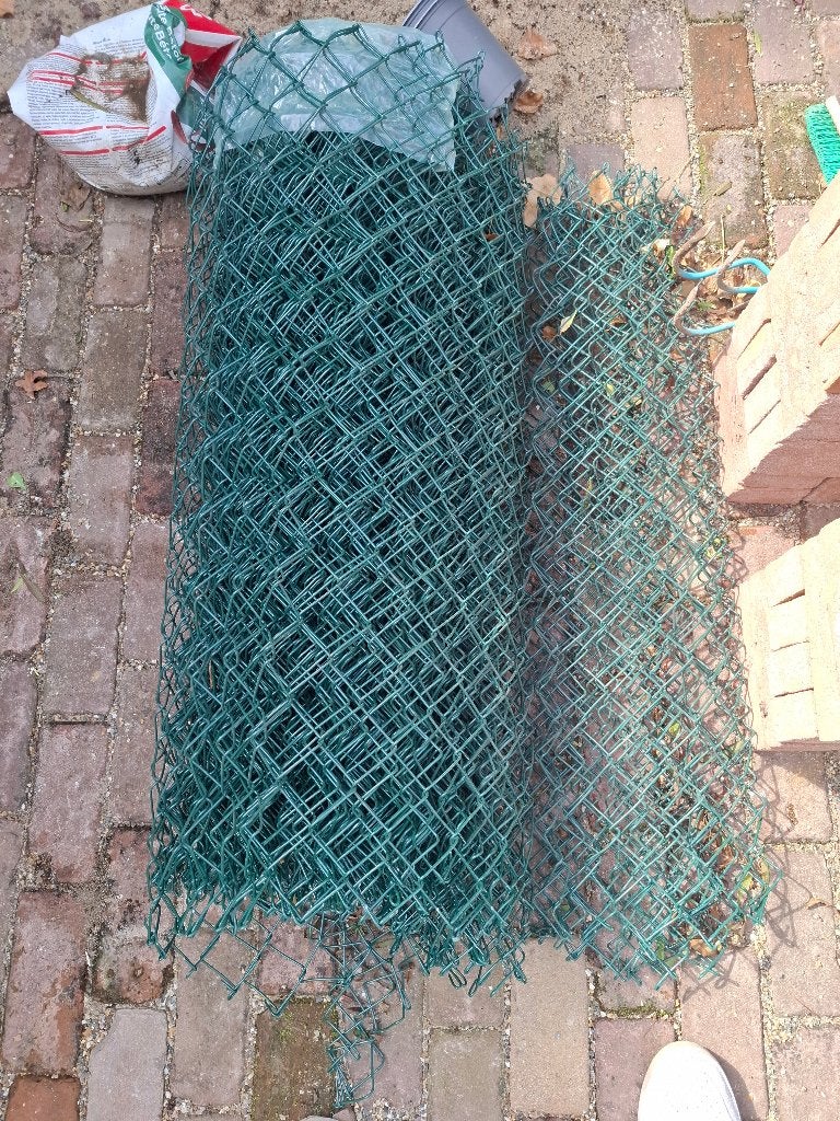 Te koop: Harmonicagaas 6x6 cm op 10 m ro 10 eurol, Ophalen, Zo goed als nieuw, Minder dan 10 meter, Gaas
