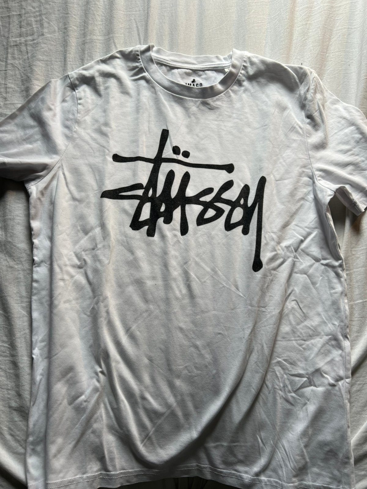 Stüssy T-Shirt, Ophalen of Verzenden, Zo goed als nieuw, Zwart