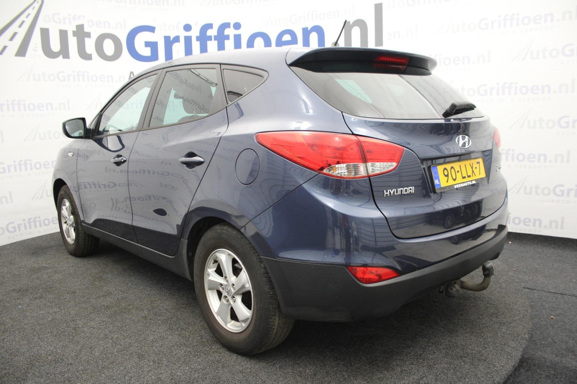 Hyundai ix35 2.0i Dynamic nette SUV met trekhaak, Auto's, Stof, Gebruikt, 4 cilinders, Blauw