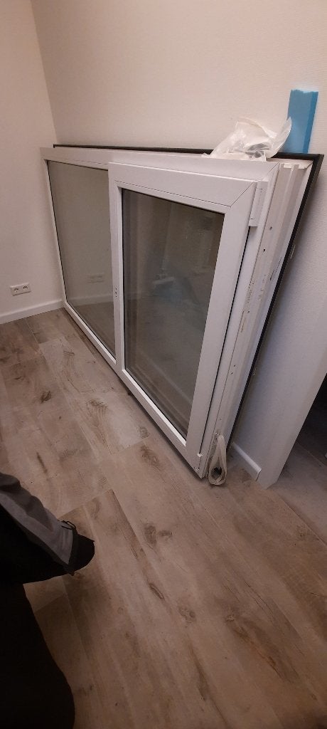 Kunststof raamkozijn HR+++, Ophalen, Kunststof, Raamkozijn, Nieuw