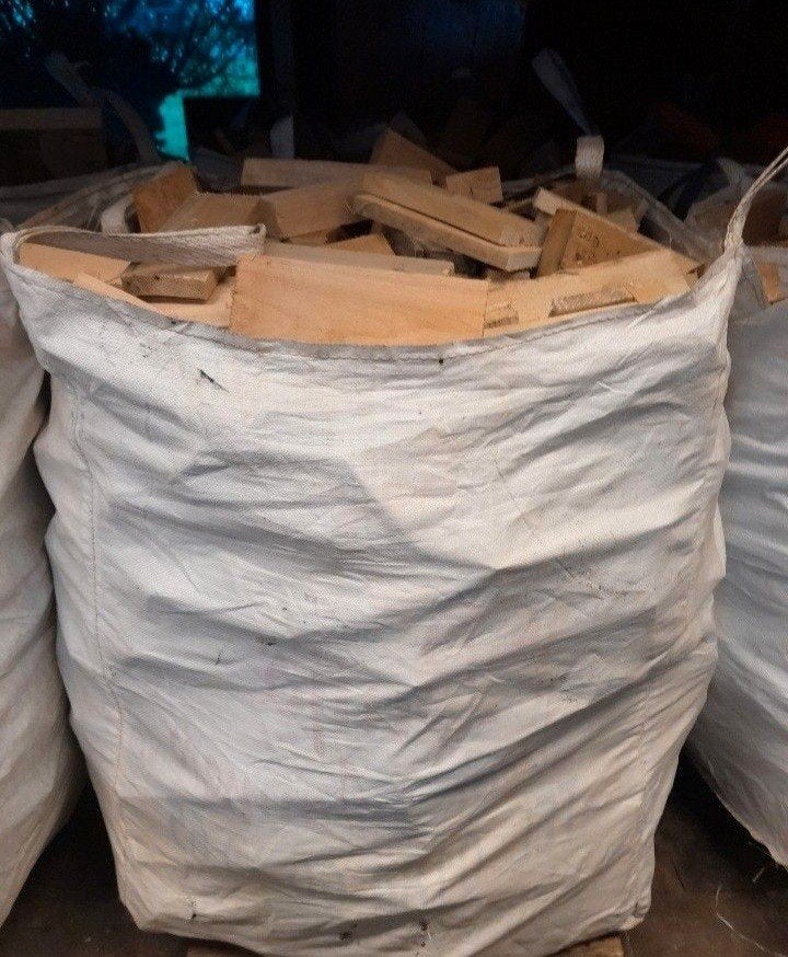 Volle big bags haardhout - Droog en direct stookbaar, Tuin en Terras, Haardhout, Ophalen of Verzenden
