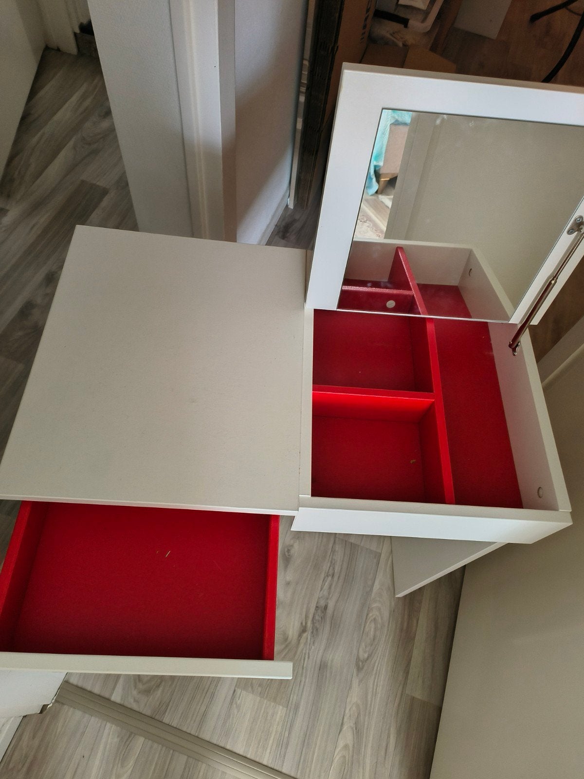 sieraden kast / make up kast tafeltje, Huis en Inrichting, Ophalen, Zo goed als nieuw, Minder dan 45 cm