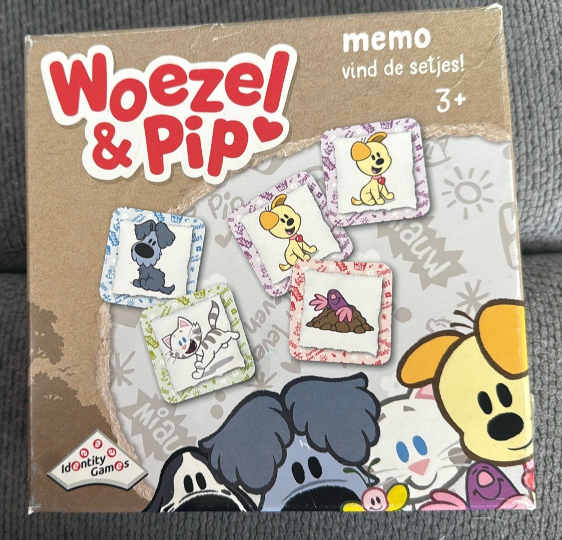 Woezel & Pip Memory - compleet, Ophalen, 10 tot 50 stukjes, Gebruikt, 2 tot 4 jaar