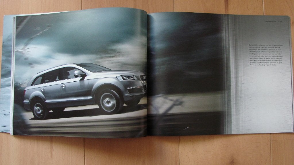 Audi Q7 folder (2005), Boeken, Ophalen of Verzenden, Zo goed als nieuw, Audi, Audi
