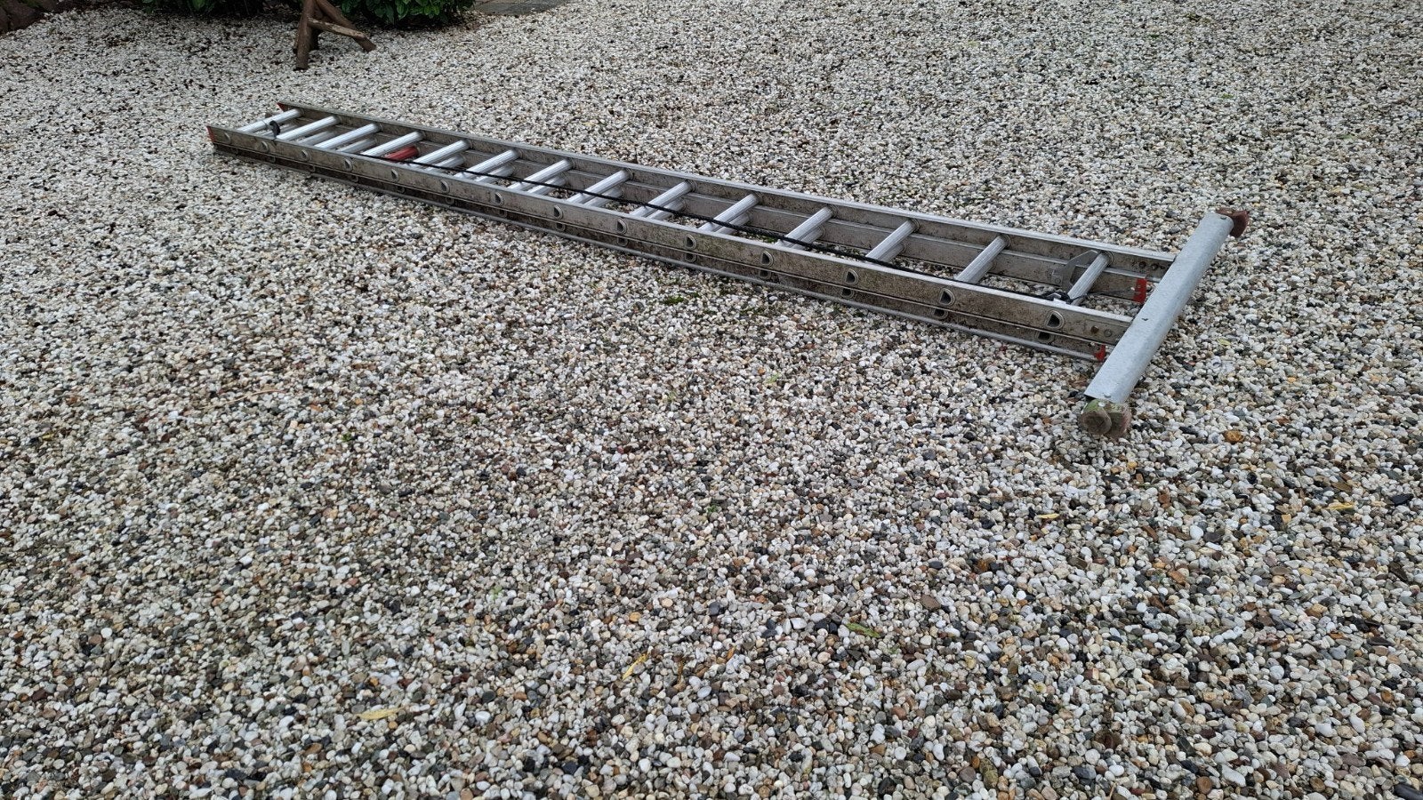 Aluminium ladder, Huis en Inrichting, Ophalen, Overige materialen, Overige typen, 200 cm of meer
