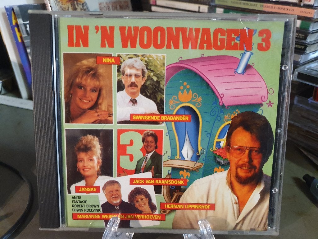 in n woonwagen deel 3 CD, Ophalen, Zo goed als nieuw, Levenslied of Smartlap