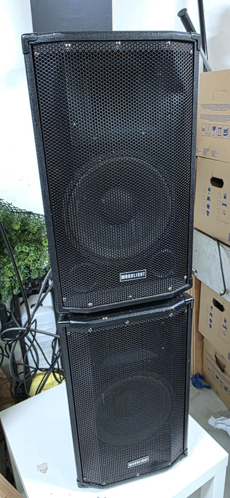 Moonlight Speakerset - Krachtig Geluid voor Feesten