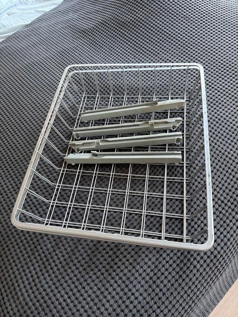 2x PAX Uittrekbare Mand 50x58 Grijs, Ophalen, Gebruikt