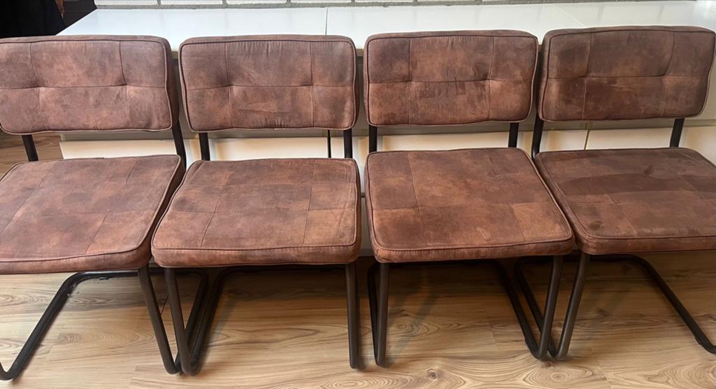 Jalmar stoel, cognac, Huis en Inrichting, Stoelen, Gebruikt, Overige kleuren, Ophalen of Verzenden, Eén