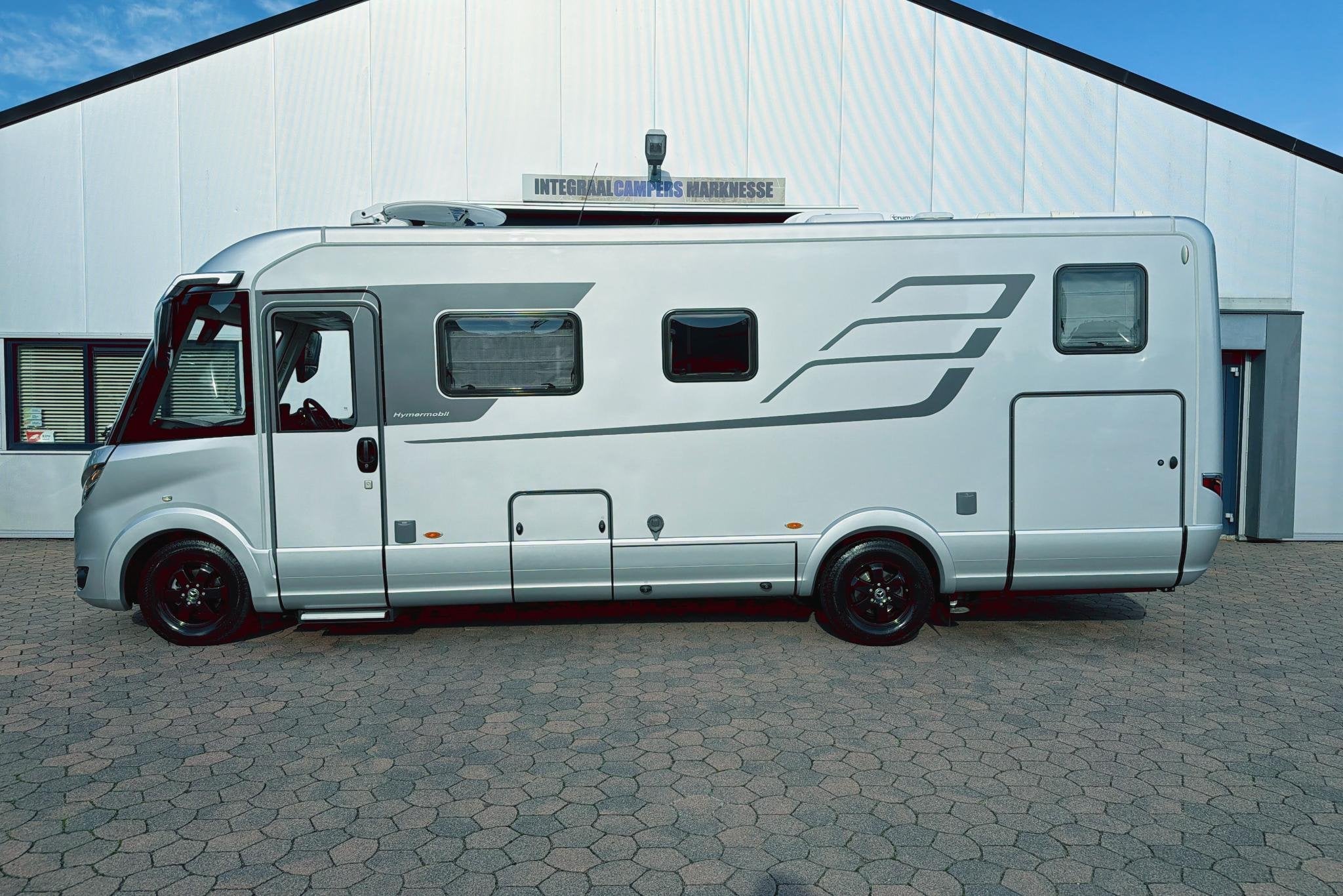 Hymer BML-I 780 | Levelsysteem | Lithium | Airco | Trekhaak, Caravans en Kamperen, 7 tot 8 meter, Bedrijf, Diesel, Hymer