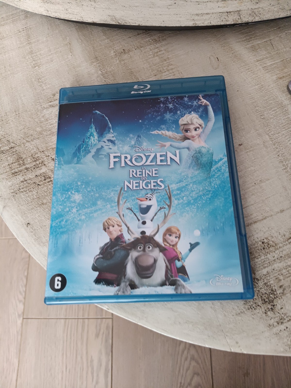 Disney Frozen: Reine des Neiges Blu-ray, Animatie, Ophalen of Verzenden, Zo goed als nieuw, Vanaf 6 jaar