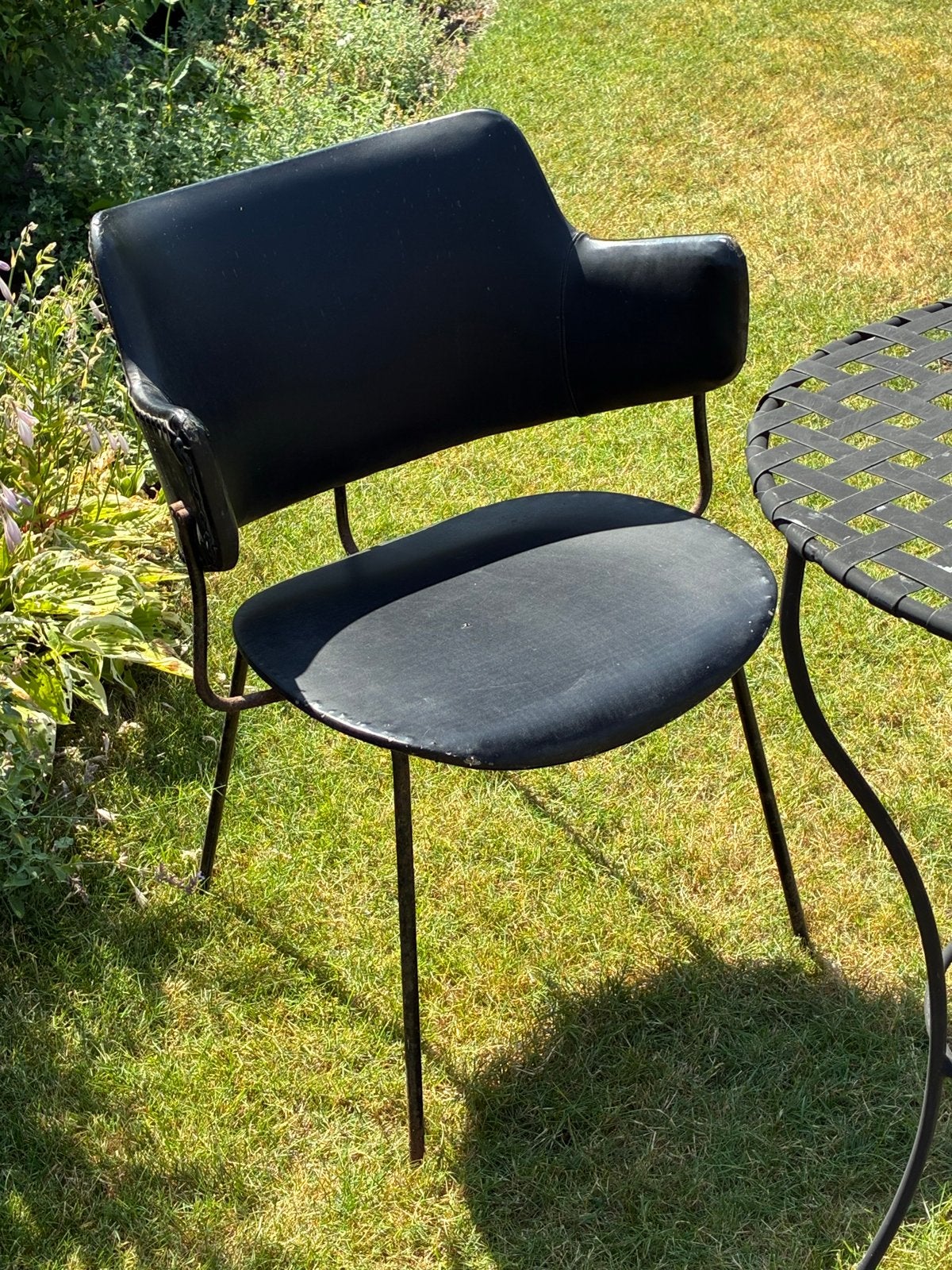 Zwarte Sikkens kuipstoel 1958, Antiek en Kunst, Ophalen