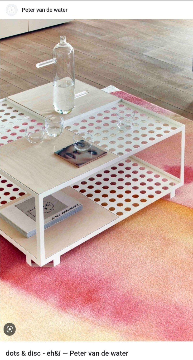 EH&Interieur Dots salontafel - Peter van de Water design, Ophalen, 50 tot 100 cm, 50 tot 100 cm, Zo goed als nieuw