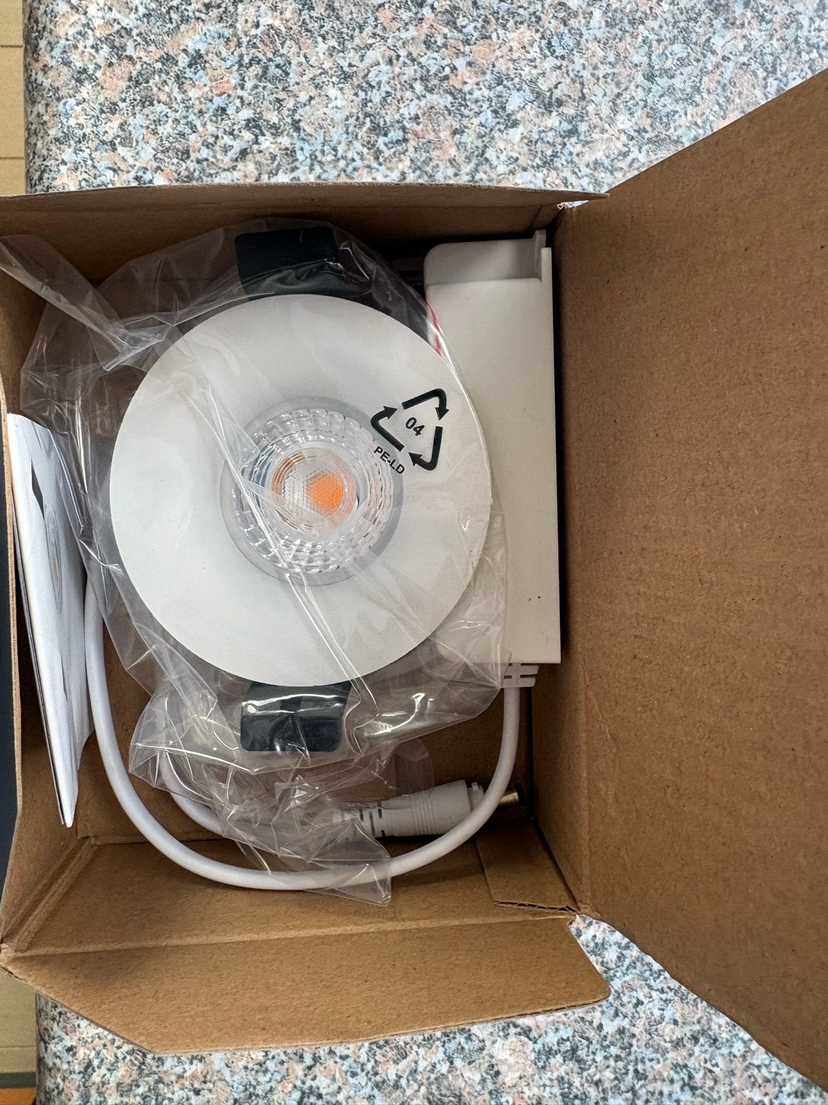 Interlight Camini LED Downlight 8W Dimbare Inbouwspot, Wit, Overige merken, Nieuw, Overige fittingen