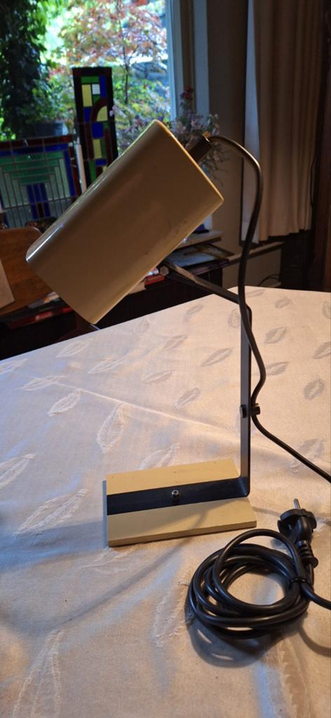 Design lamp jaren zeventig verstelbaar., Huis en Inrichting, Ophalen of Verzenden, Zo goed als nieuw, Minder dan 50 cm