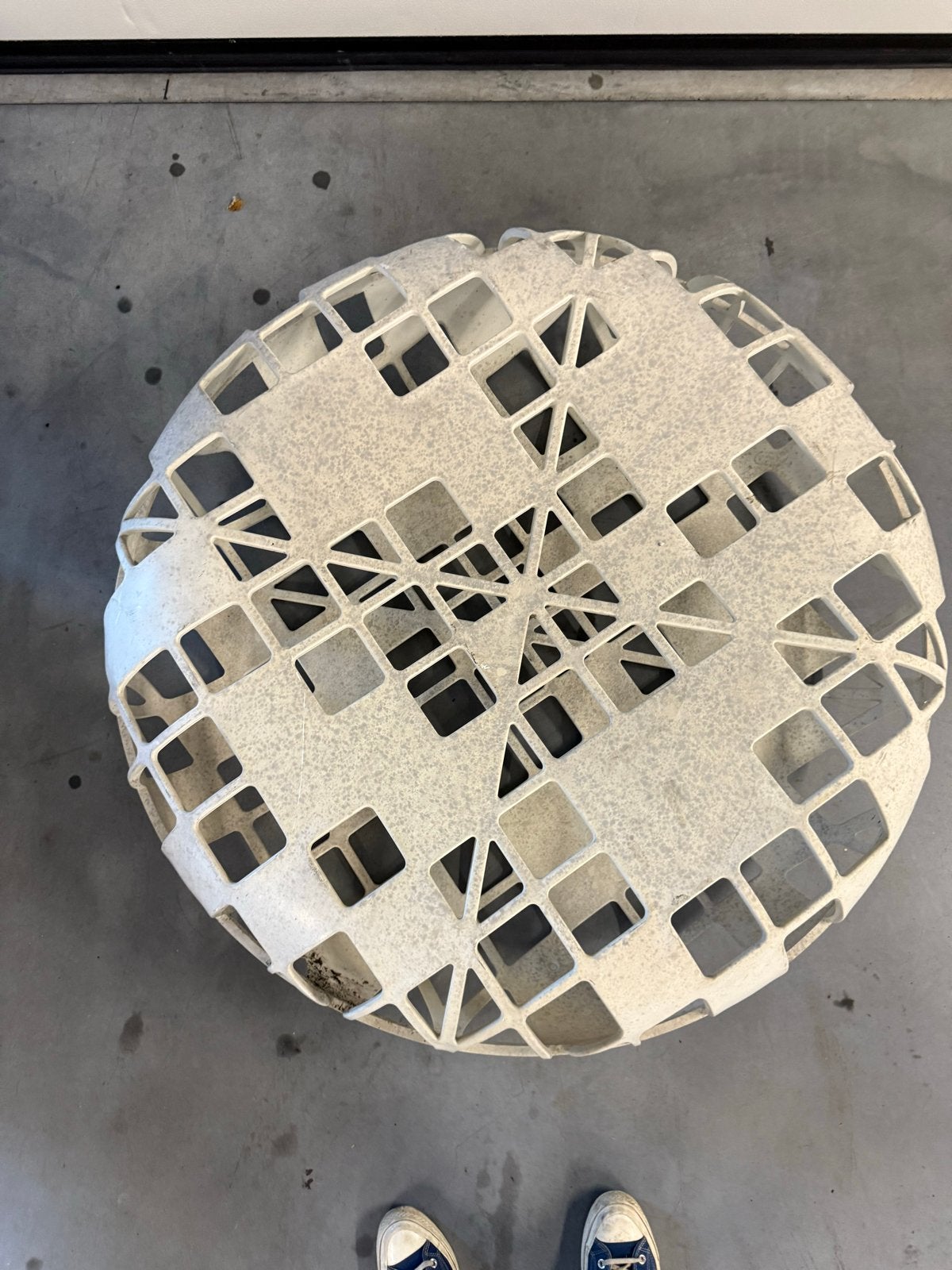 Moroso Osorom poef/bijzettafel van Konstantin Grcic, Huis en Inrichting, Ophalen of Verzenden, Gebruikt