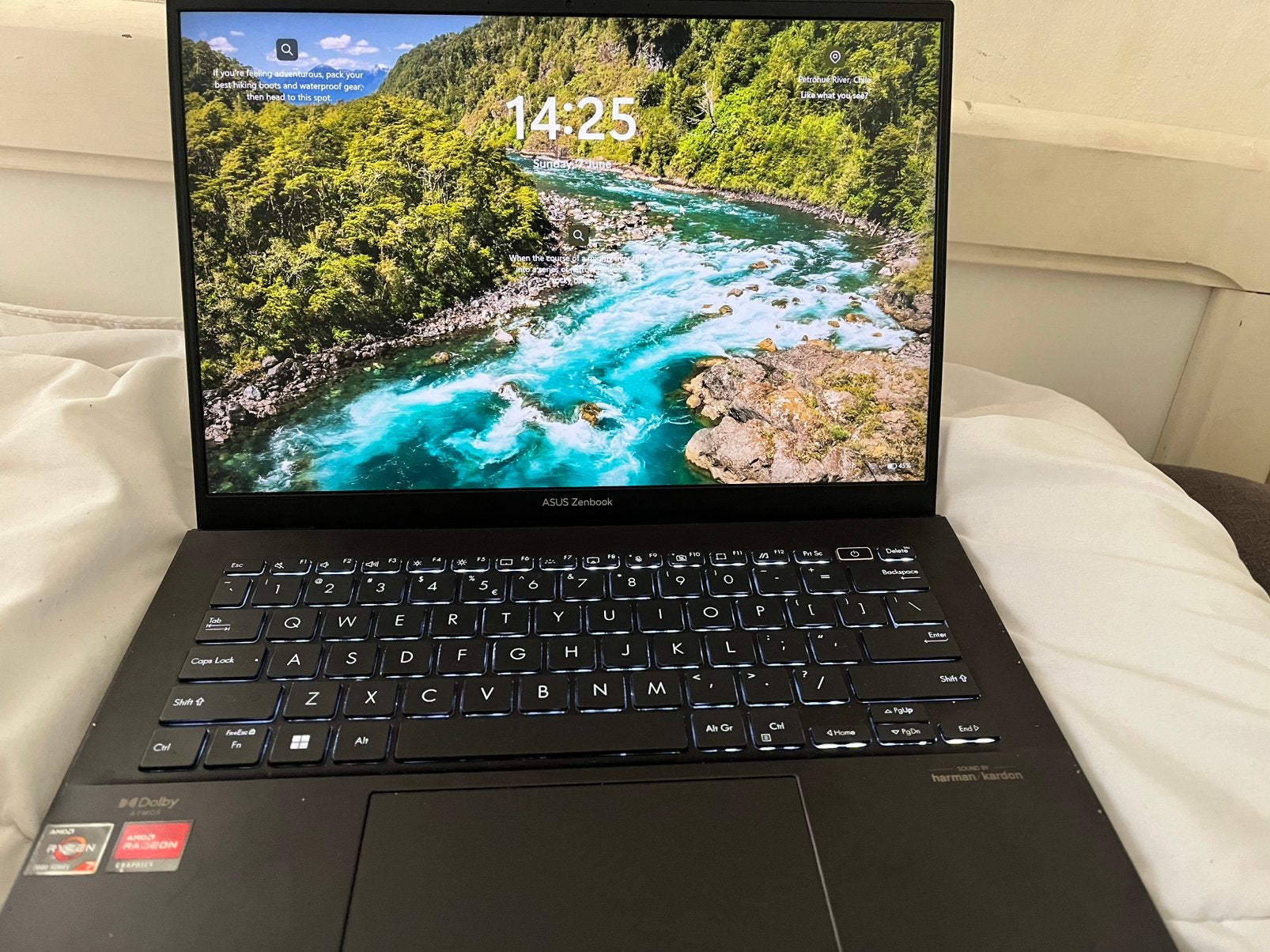 ASUS Zenbook Laptop/Gaming Laptop, Computers en Software, Windows Laptops, 2 tot 3 Ghz, AMD Ryzen 7 7730U, ASUS, Zo goed als nieuw