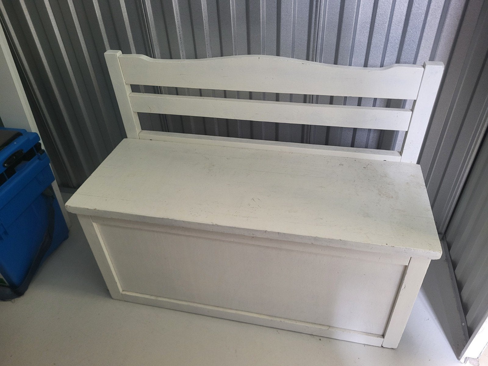KLEPBANK HOUT T.E.A.B., Ophalen, Gebruikt, Tweepersoons, Hout