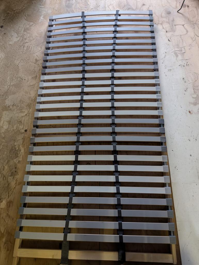 Lattenbodem 90x200, Ophalen, 90 cm, Eenpersoons, Zo goed als nieuw