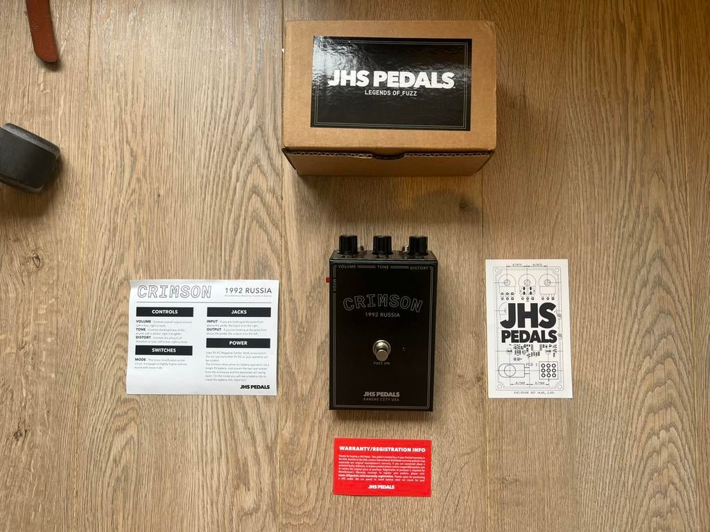 JHS Legends of Fuzz Crimson, Ophalen of Verzenden, Nieuw, Distortion, Overdrive of Fuzz