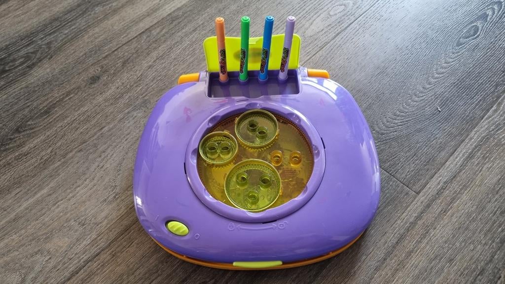 VTech Teken- en Knutselstudio met Spirograaf, Kinderen en Baby's, Speelgoed | Educatief en Creatief, Ophalen of Verzenden, Gebruikt