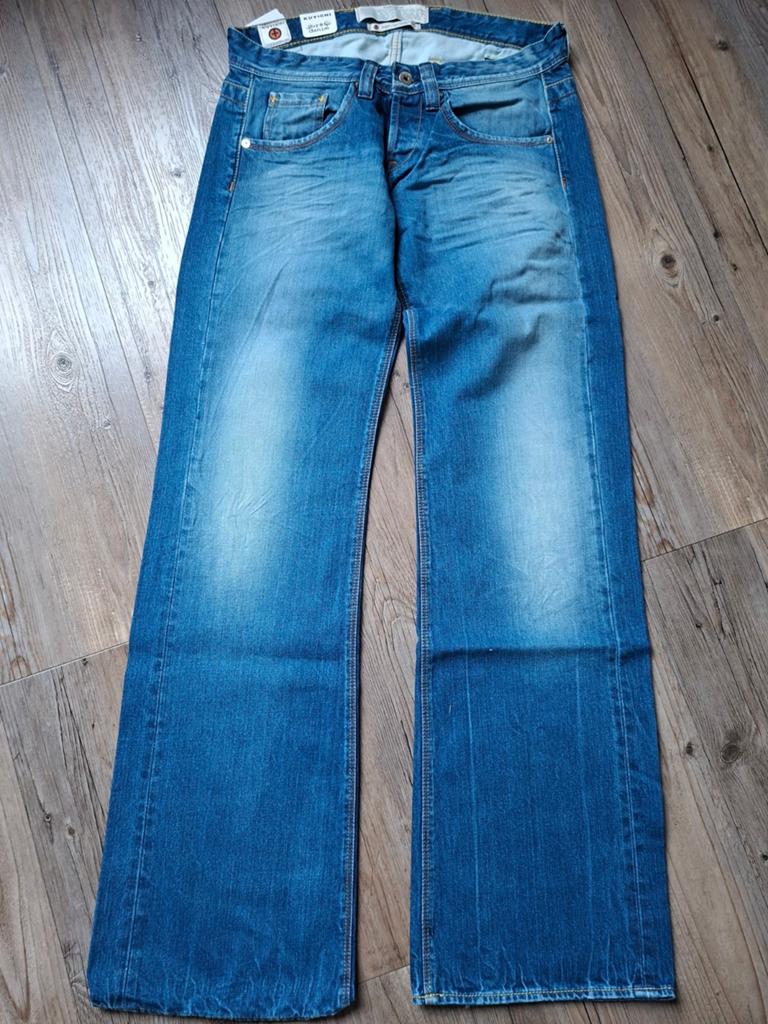 KUYICHI Sugar low loose flared jeans W29 L34, Blauw, KUYICHI, Nieuw, Ophalen of Verzenden