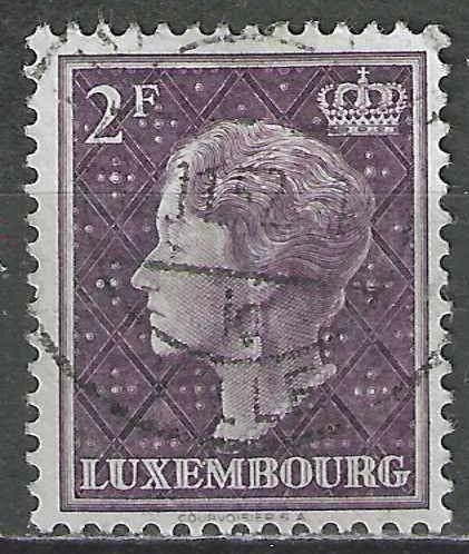Luxemburg 1948-1953 - Yvert 421 - Charlotte  (ST), Verzenden, Luxemburg, Gestempeld