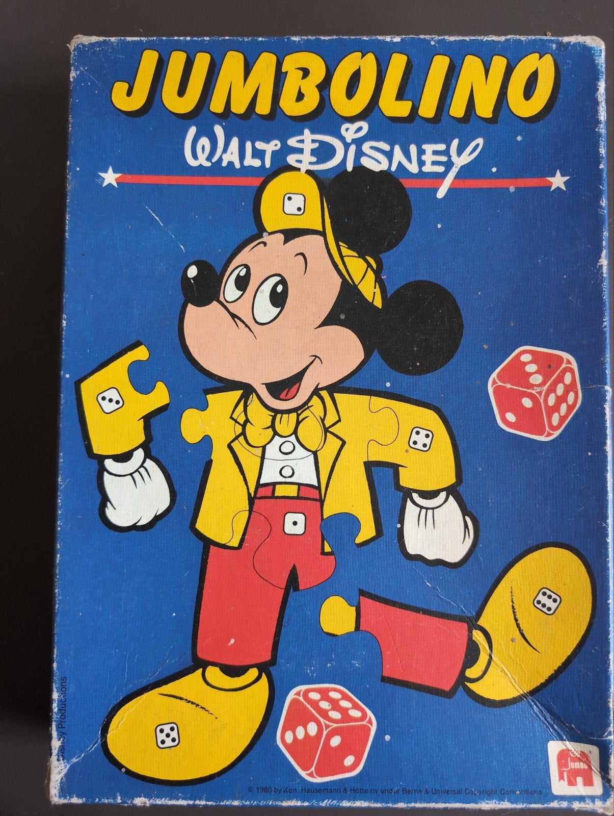 Walt Disney Jumbolino spel vintage Jumbo, Ophalen of Verzenden, Gebruikt