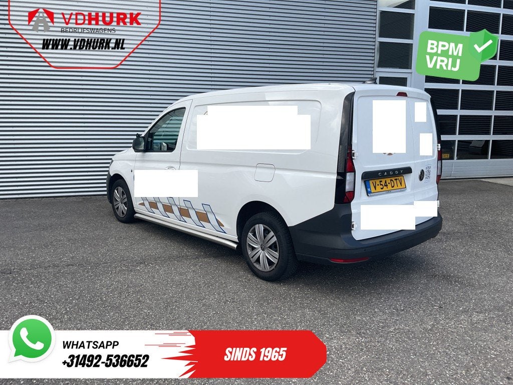Volkswagen Caddy Cargo Maxi 2.0 TDI 125 pk DSG Aut. Carplay/, Stof, Gebruikt, Euro 6, 4 cilinders