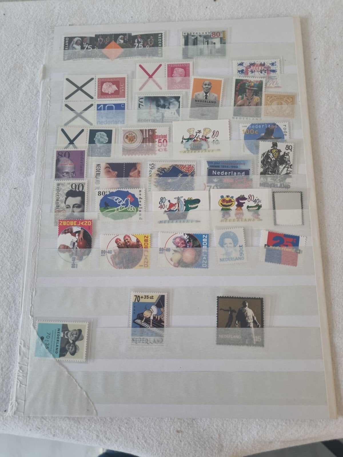 Verzameling Nederlandse postzegels 1992-1999, Ophalen of Verzenden
