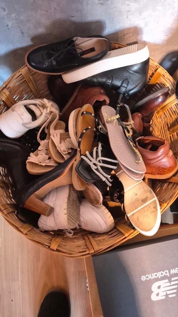 Diverse partij schoenen: pumps, sneakers en meer, Pumps, Diverse merken, Bruin, Ophalen of Verzenden