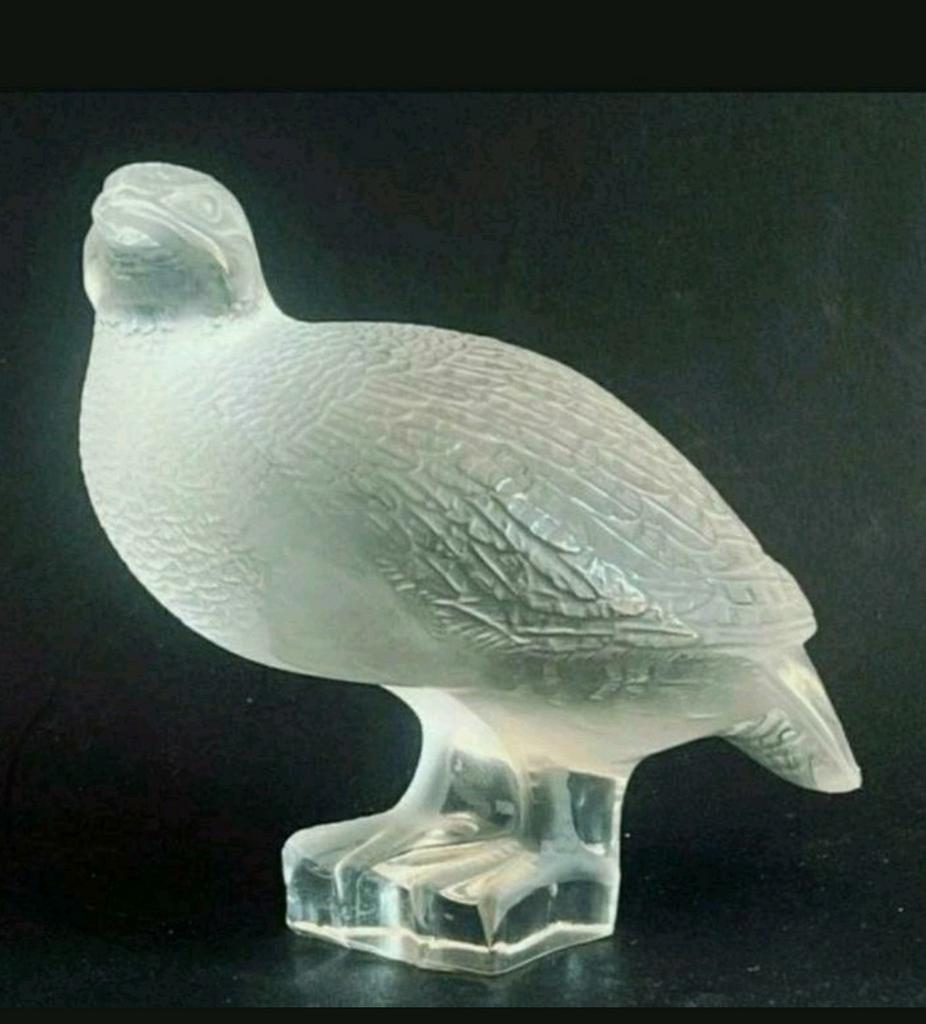 Lalique Perdrix Inquiète, Ophalen of Verzenden